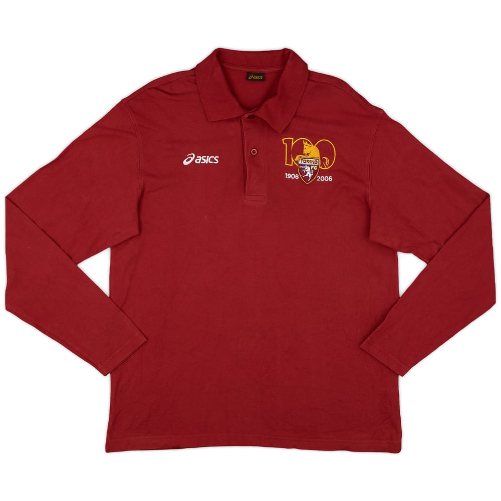 2006-07 Torino Asics Polo L/S Shirt - 9/10 - (L)