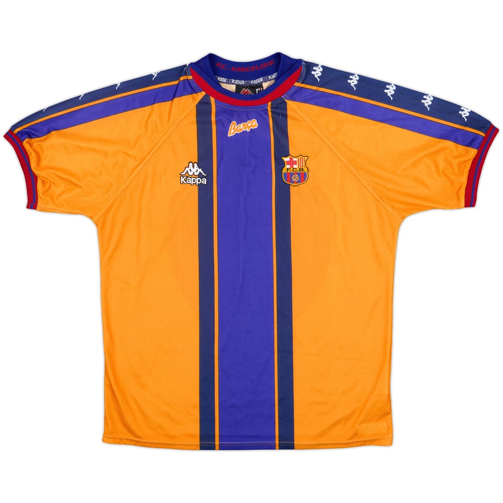 1997-98 Barcelona Away Shirt - 8/10 - (M)