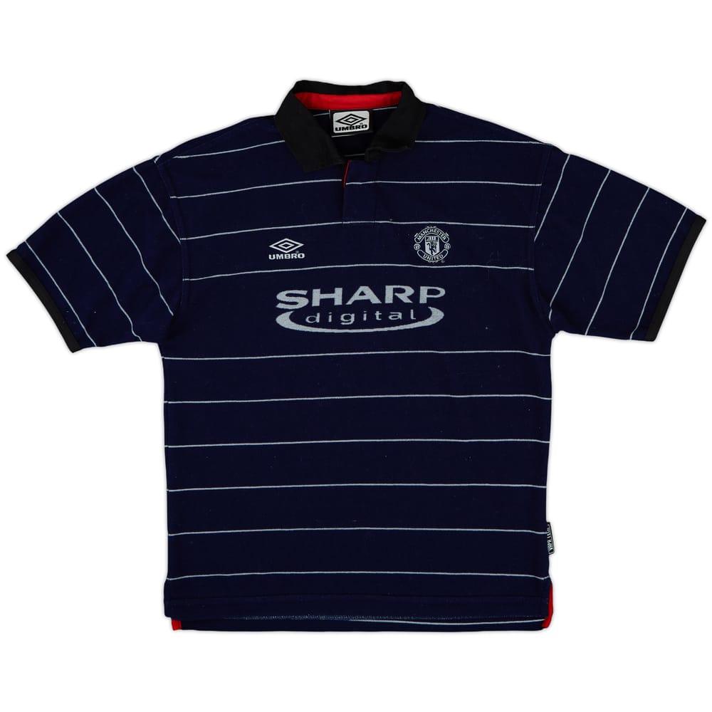 1999-00 Manchester United Away Shirt - 9/10 - (M.Boys)
