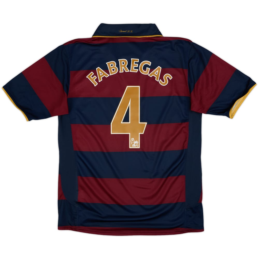 2007-08 Arsenal Third Shirt Fabregas #4 - 8/10 - (M)