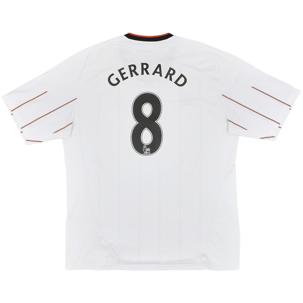 2010-11 Liverpool Away Shirt Gerrard #8 - 6/10 - (XXL)