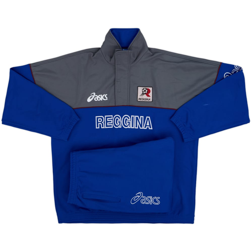 1999-00 Reggina Asics Full Tracksuit - 6/10 - (XL)