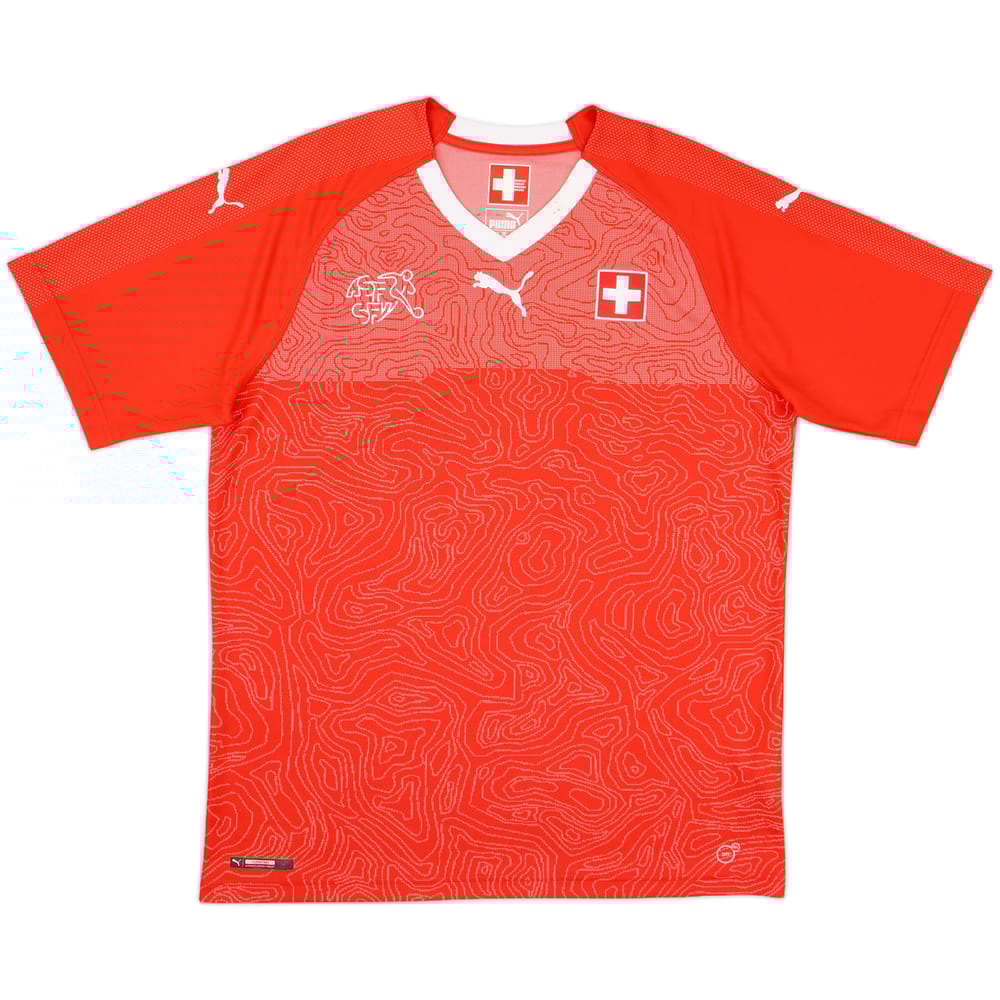 2018-20 Switzerland Home Shirt - 7/10 - (L)