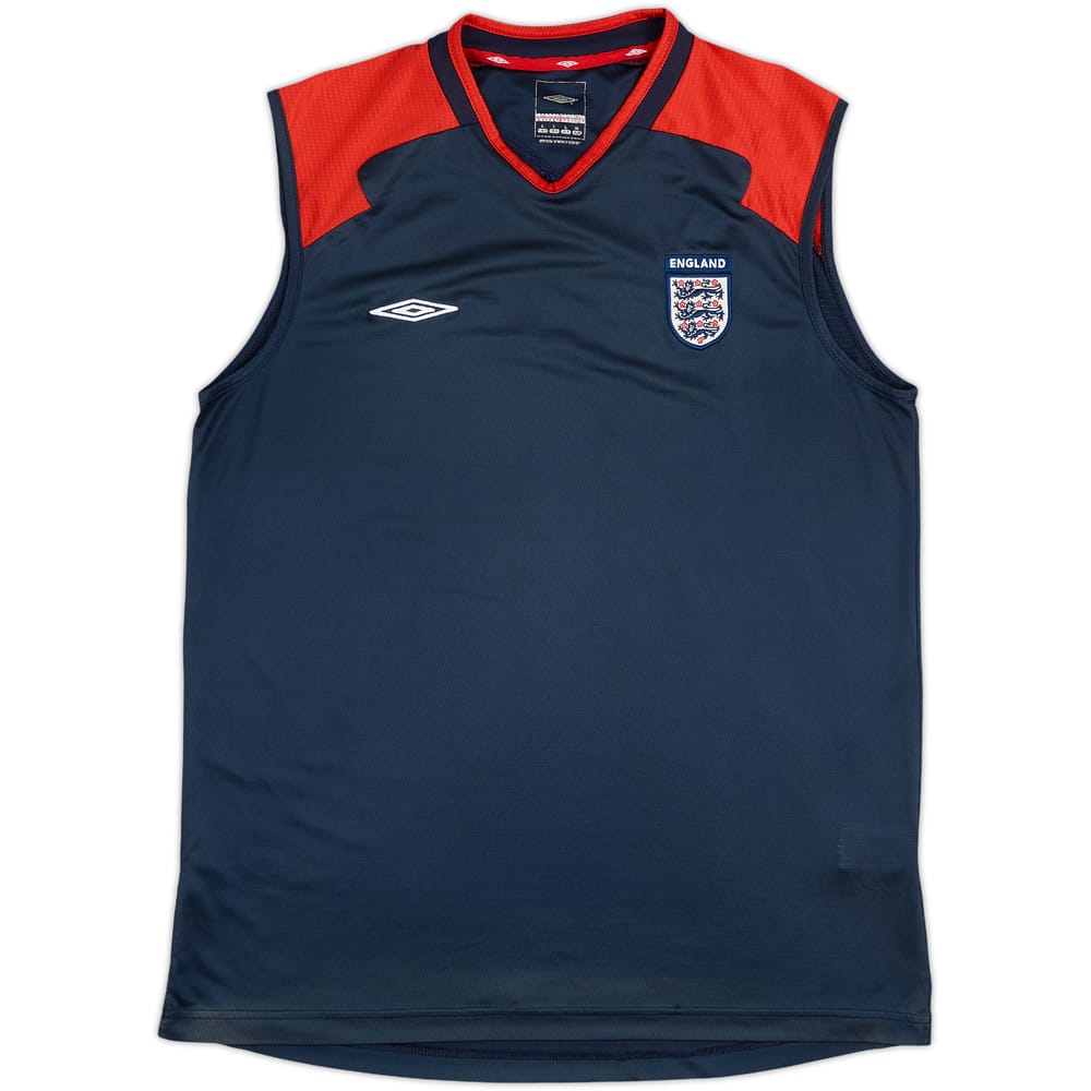 2004-05 England Umbro Training Vest - 8/10 - (L)