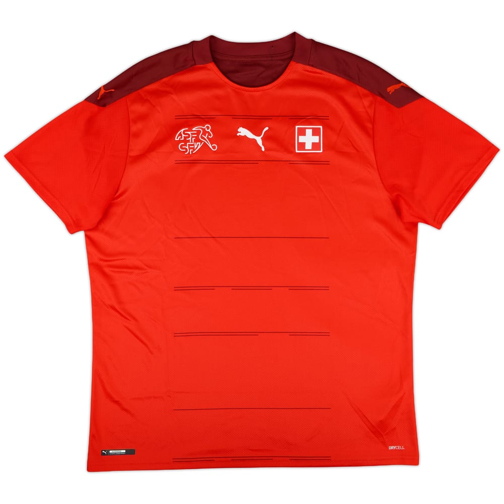 2020-21 Switzerland Home Shirt - 10/10 - (XL)