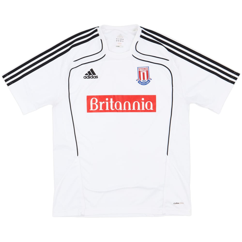 2010-11 Stoke City adidas Training Shirt - 8/10 - (L/XL)