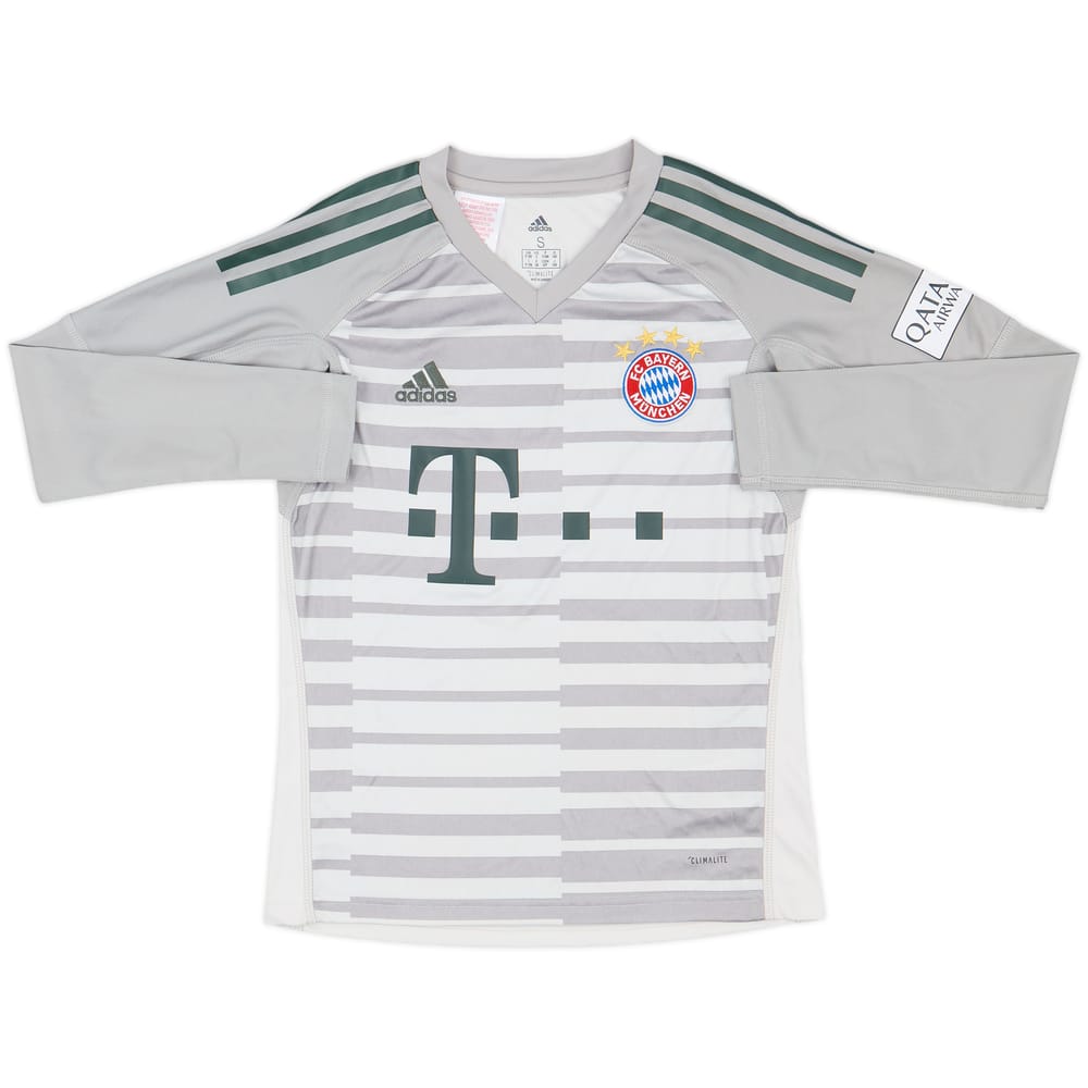2018-19 Bayern Munich GK Shirt - 8/10 - (S.Boys)
