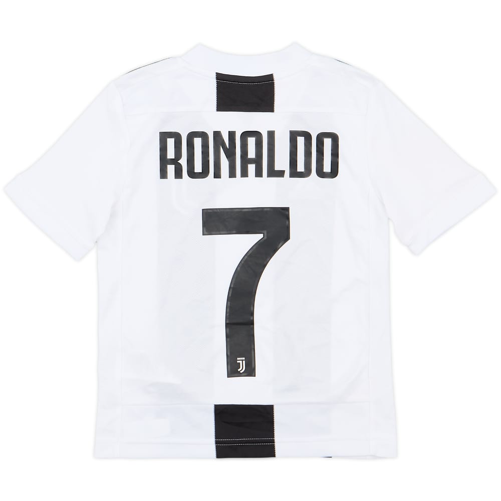 2018-19 Juventus Home Shirt Ronaldo #7 - 8/10 - (7-8 Years)
