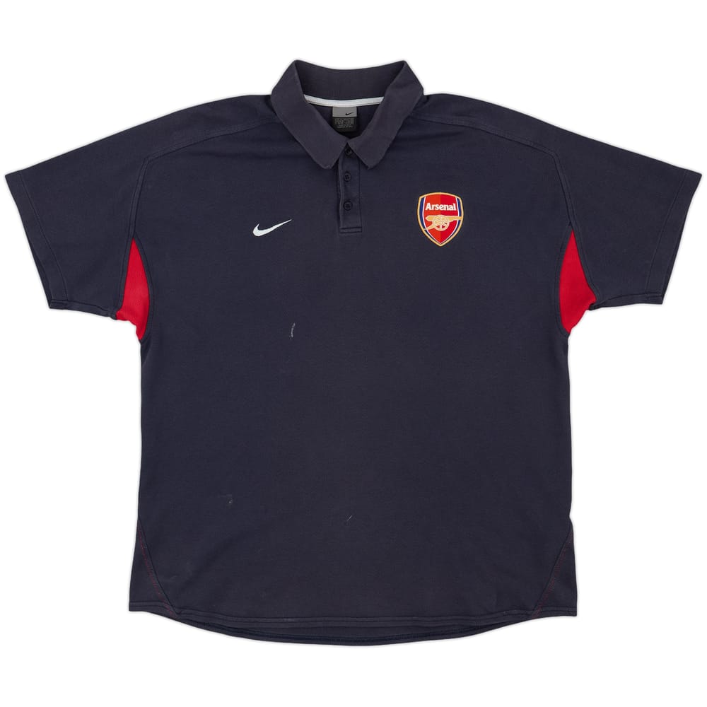 2002-03 Arsenal Nike Polo Shirt - 6/10 - (XL)