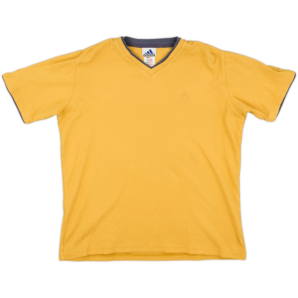 2002-03 Real Madrid adidas Cotton Tee - 8/10 - (M)