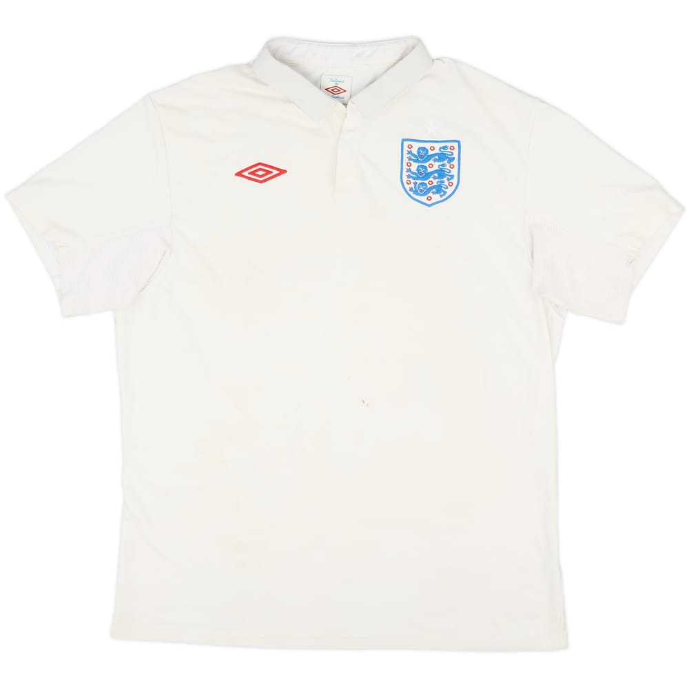 2009-10 England Home Shirt - 6/10 - (L)