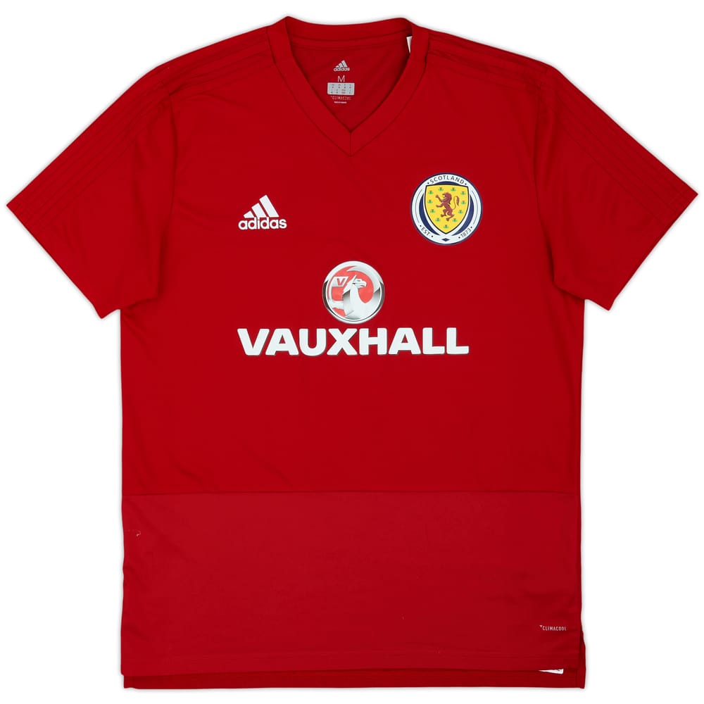 2017-18 Scotland adidas Training Shirt - 9/10 - (M)