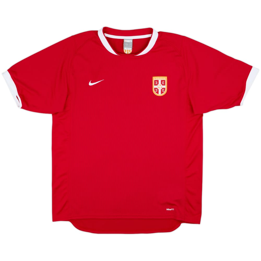 2007-08 Serbia Home Shirt - 8/10 - (L)