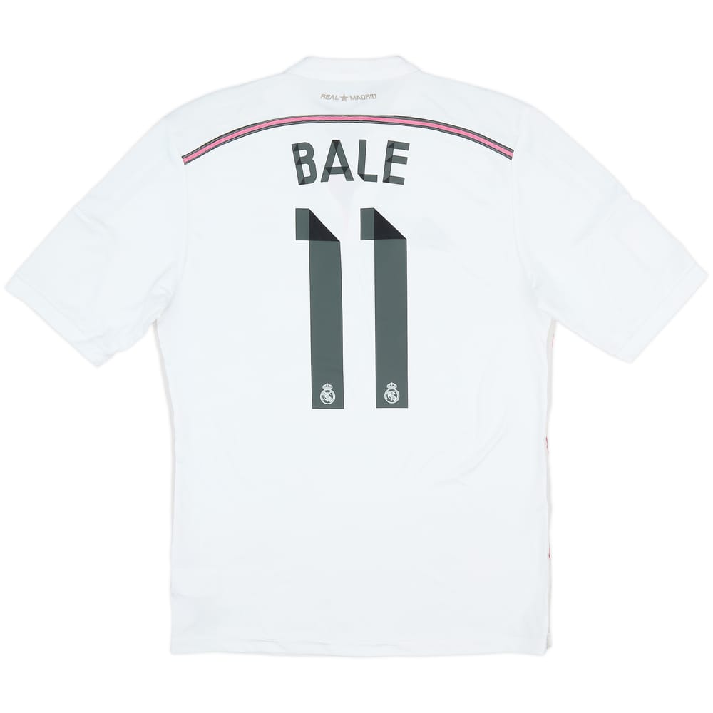 2014-15 Real Madrid Home Shirt Bale #11 - 7/10 - (M)