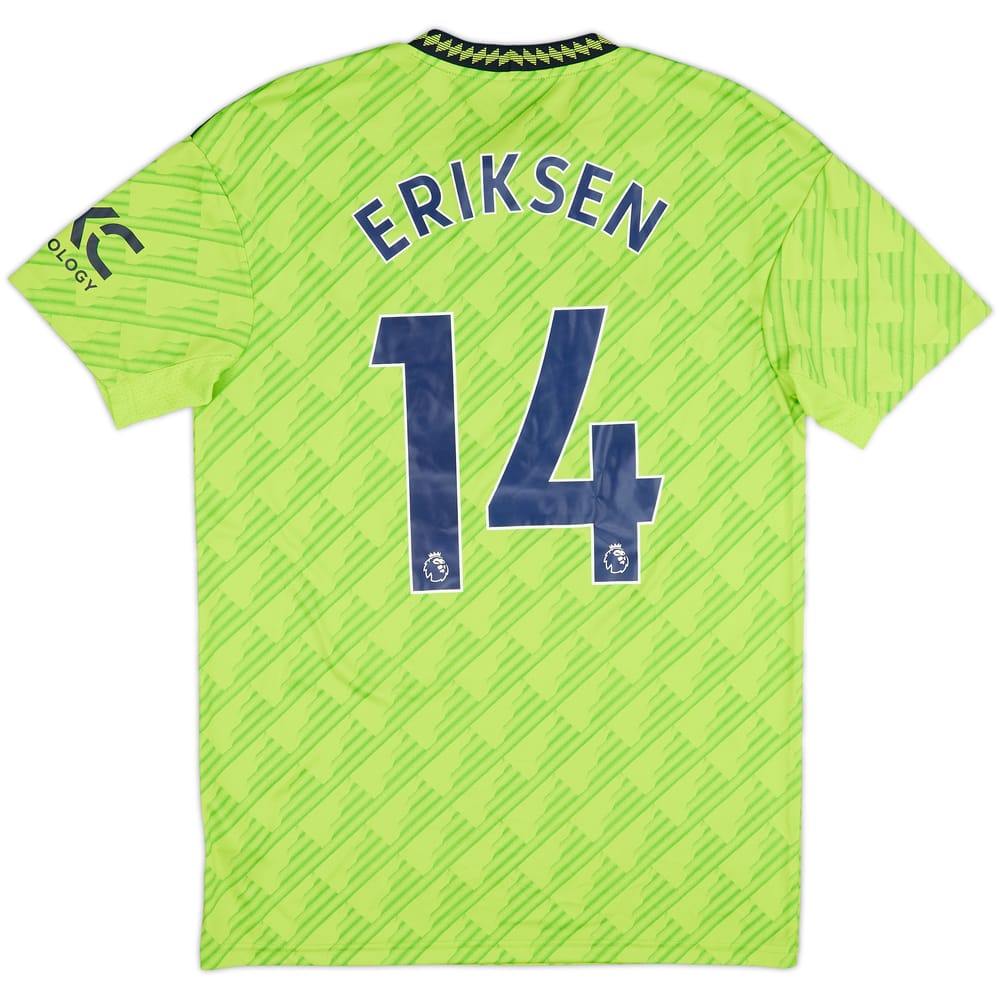 2022-23 Manchester United Third Shirt Eriksen #14 - 8/10 - (M)
