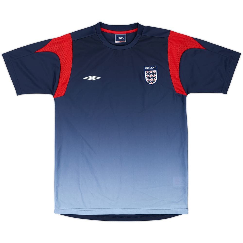 2004-06 England Umbro Training Shirt - 7/10 - (S)