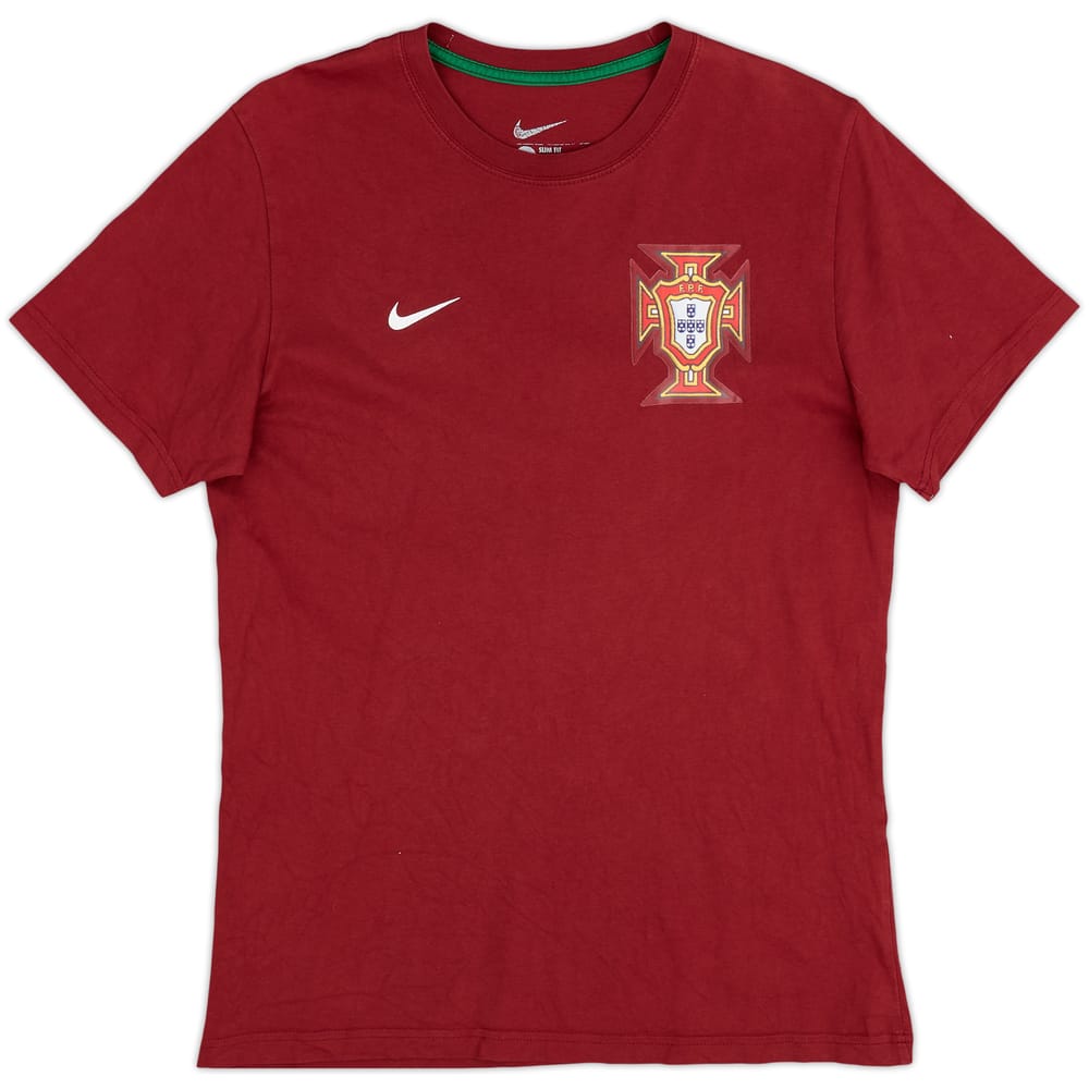 2014-15 Portugal Nike Cotton Tee - 8/10 - (L)