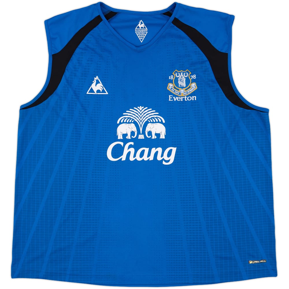 2010-11 Everton Le Coq Sportif Training Vest - 8/10 - (3XL)
