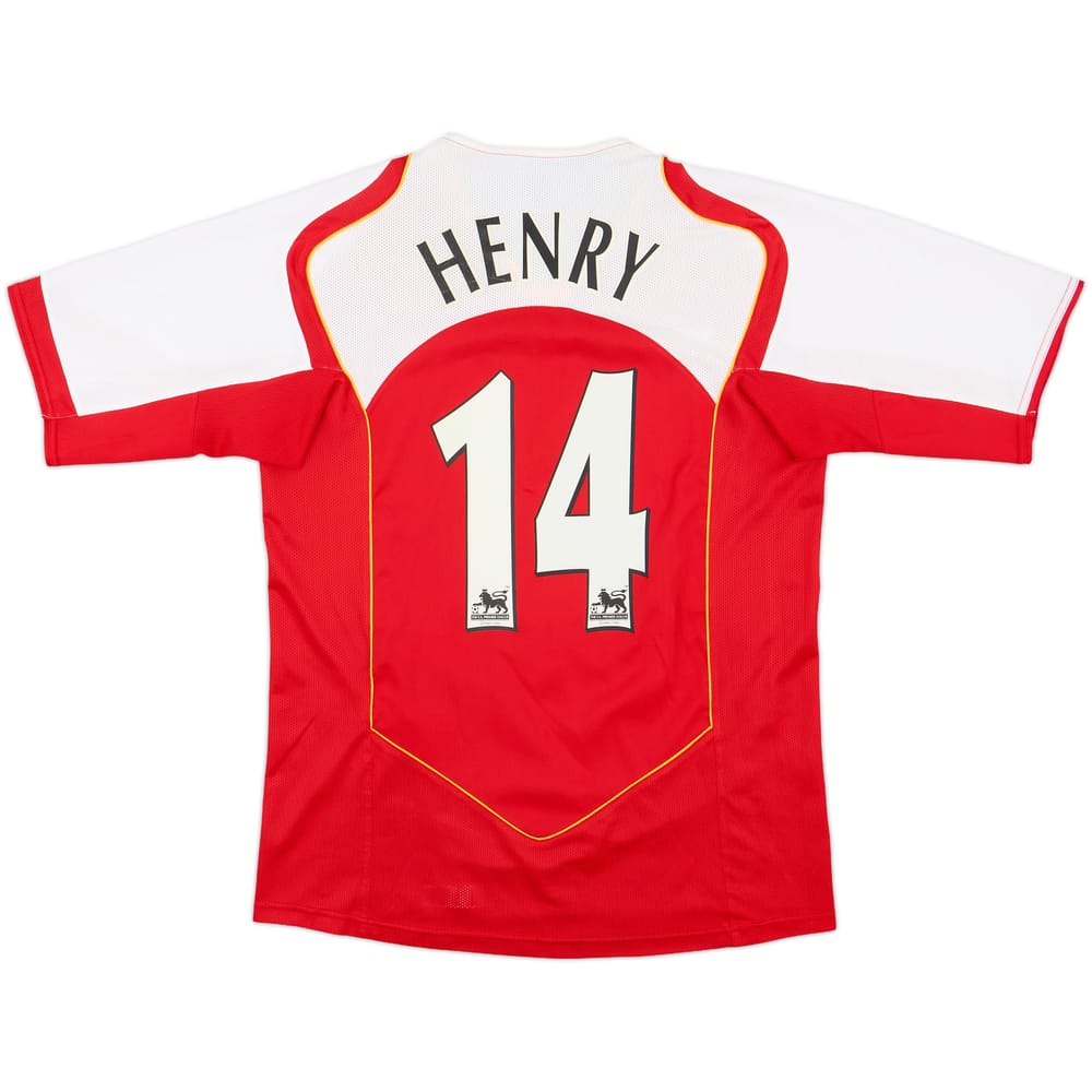 2004-05 Arsenal Home Shirt Henry #14 - 8/10 - (S)