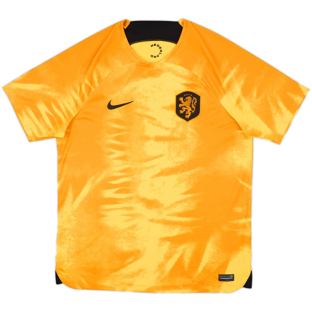 2022-23 Netherlands Home Shirt - 10/10 - (L)
