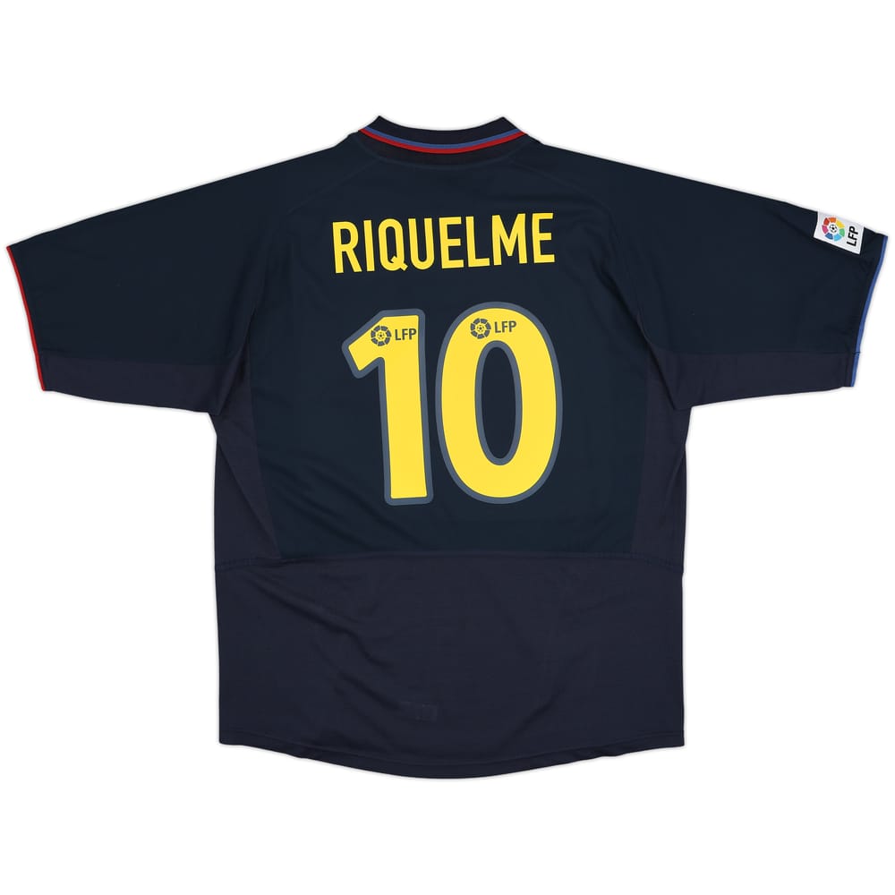 2002-03 Barcelona Away Shirt Riquelme #10 - 8/10 - (XL)