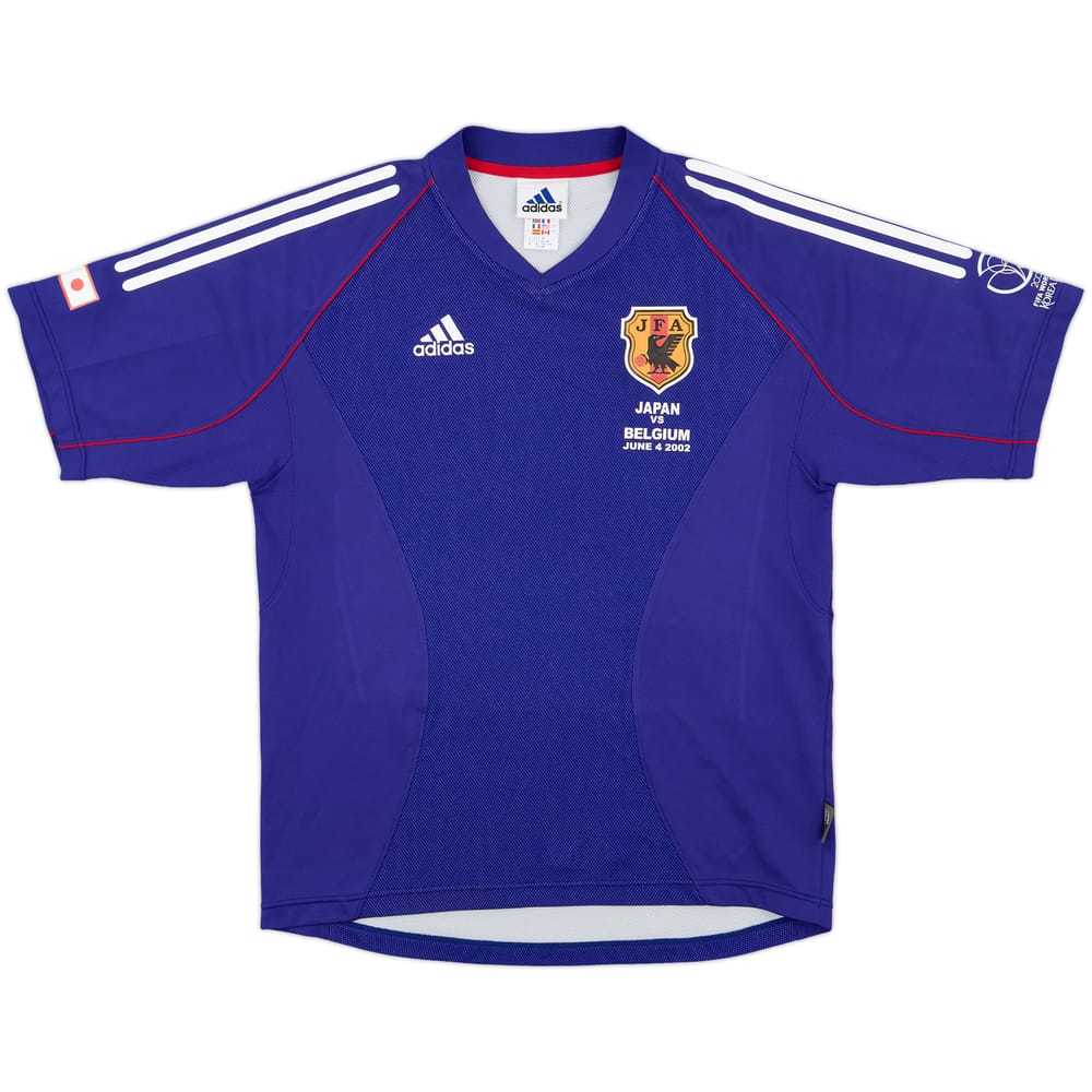 2002-04 Japan 'vs Belgium' Home Shirt - 9/10 - (M)