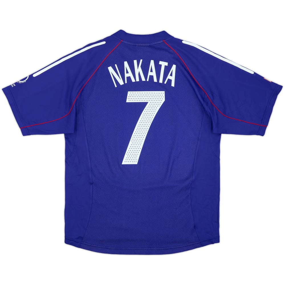 2002-04 Japan 'vs Russia' Home Shirt Nakata #7 - 9/10 - (L)