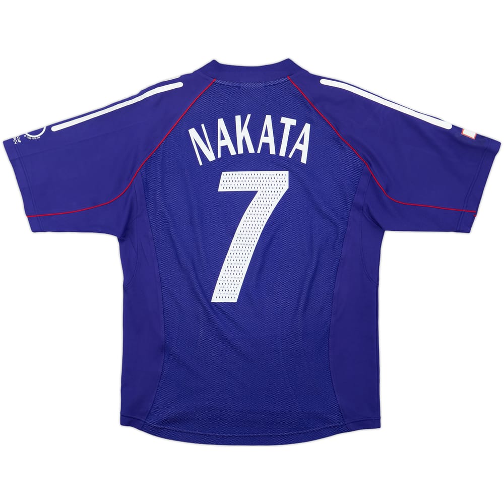 2002-04 Japan vs. Russia Home Shirt Nakata #7 - 7/10 - (S)