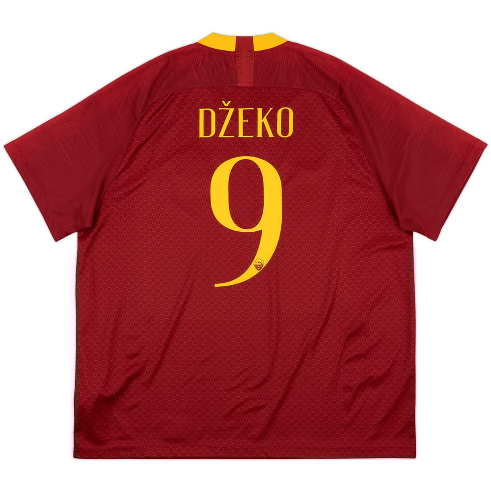 2018-19 Roma Home Shirt Dzeko #9 - 10/10 - (XXL)