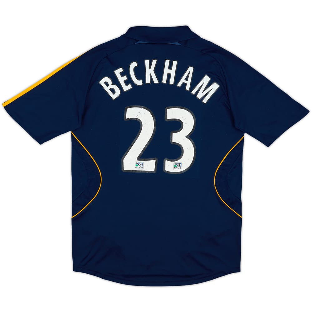 2007-08 LA Galaxy Away Shirt Beckham #23 - 5/10 - (M)