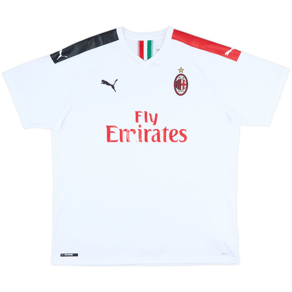2019-20 AC Milan Away Shirt - 5/10 - (XXL)