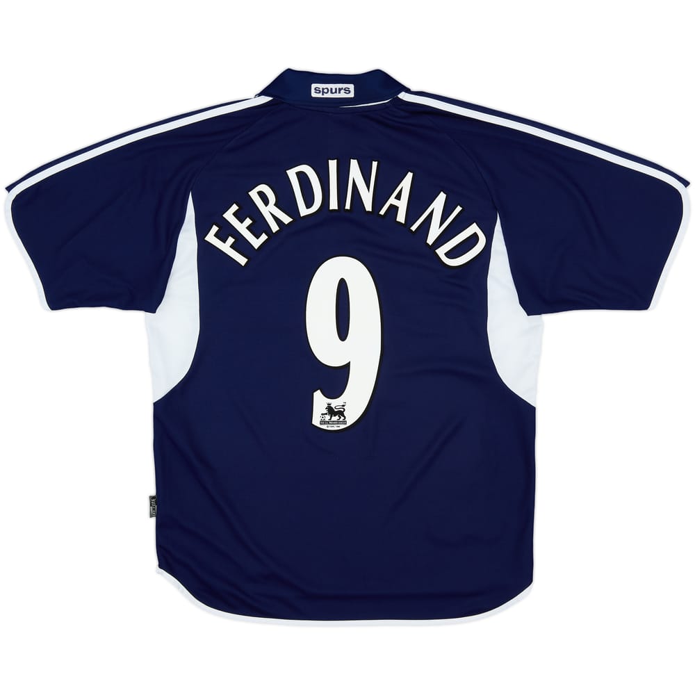 2000-01 Tottenham Away Shirt Ferdinand #9  - 10/10 - (M)