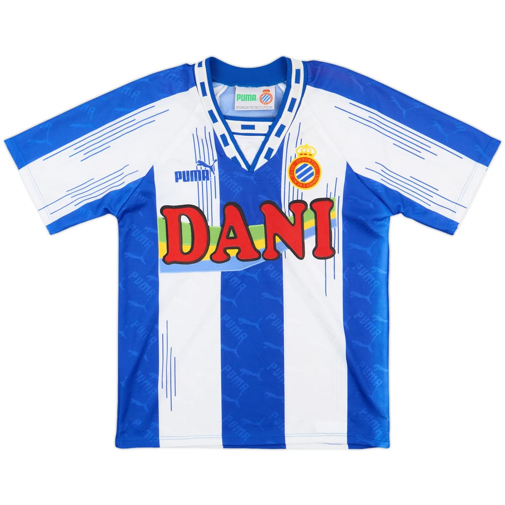 1994-95 Espanyol Home Shirt - 9/10 - (S)