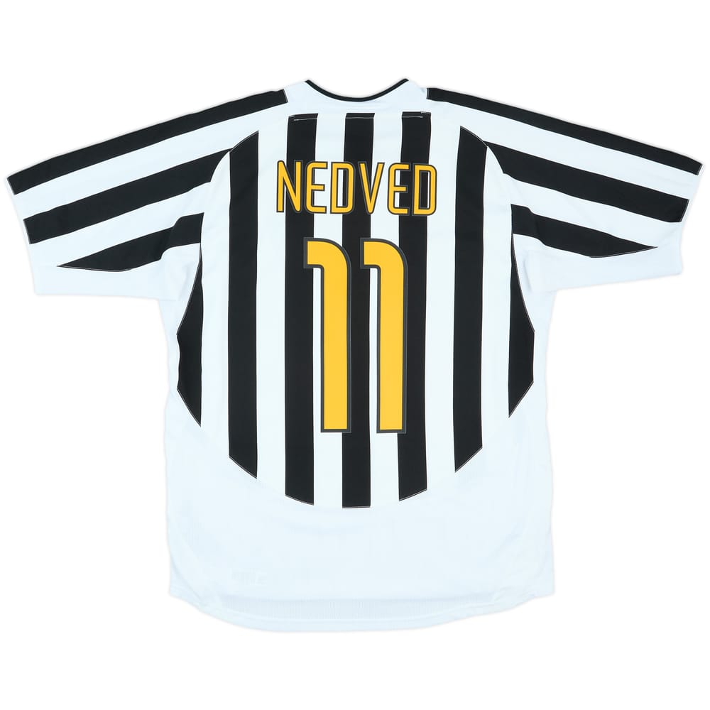 2003-04 Juventus Home Shirt Nedved #11 - 8/10 - (L)