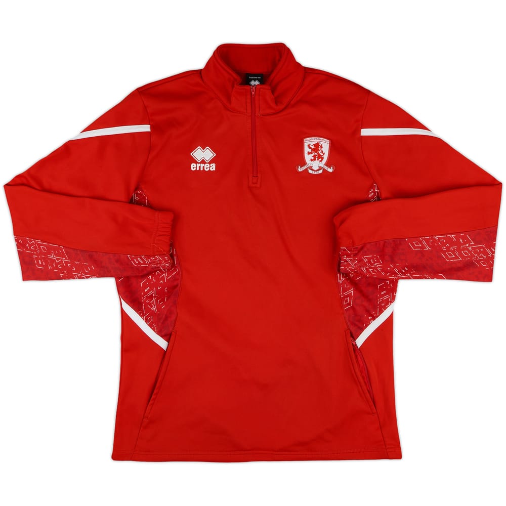 2022-23 Middlesbrough Errea 1/4 Zip Drill Top - 5/10 - (L)