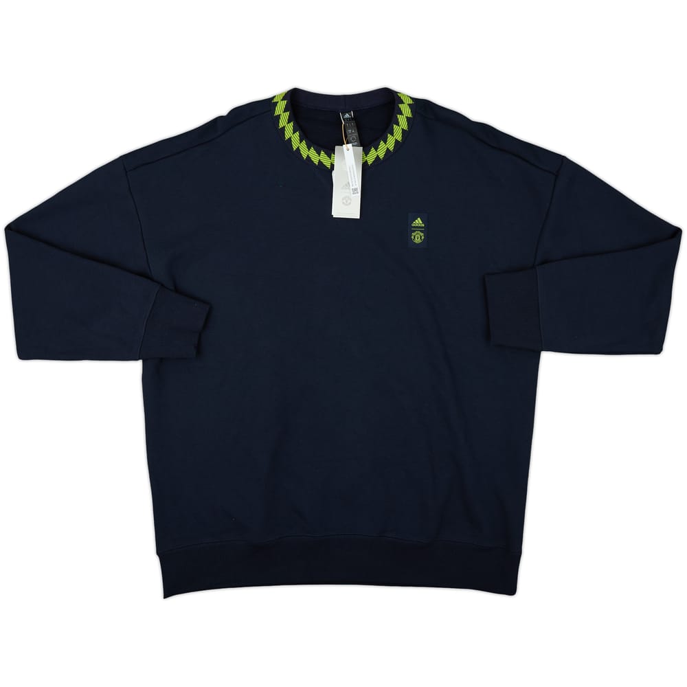 2022-23 Manchester United adidas Sweat Top (L)