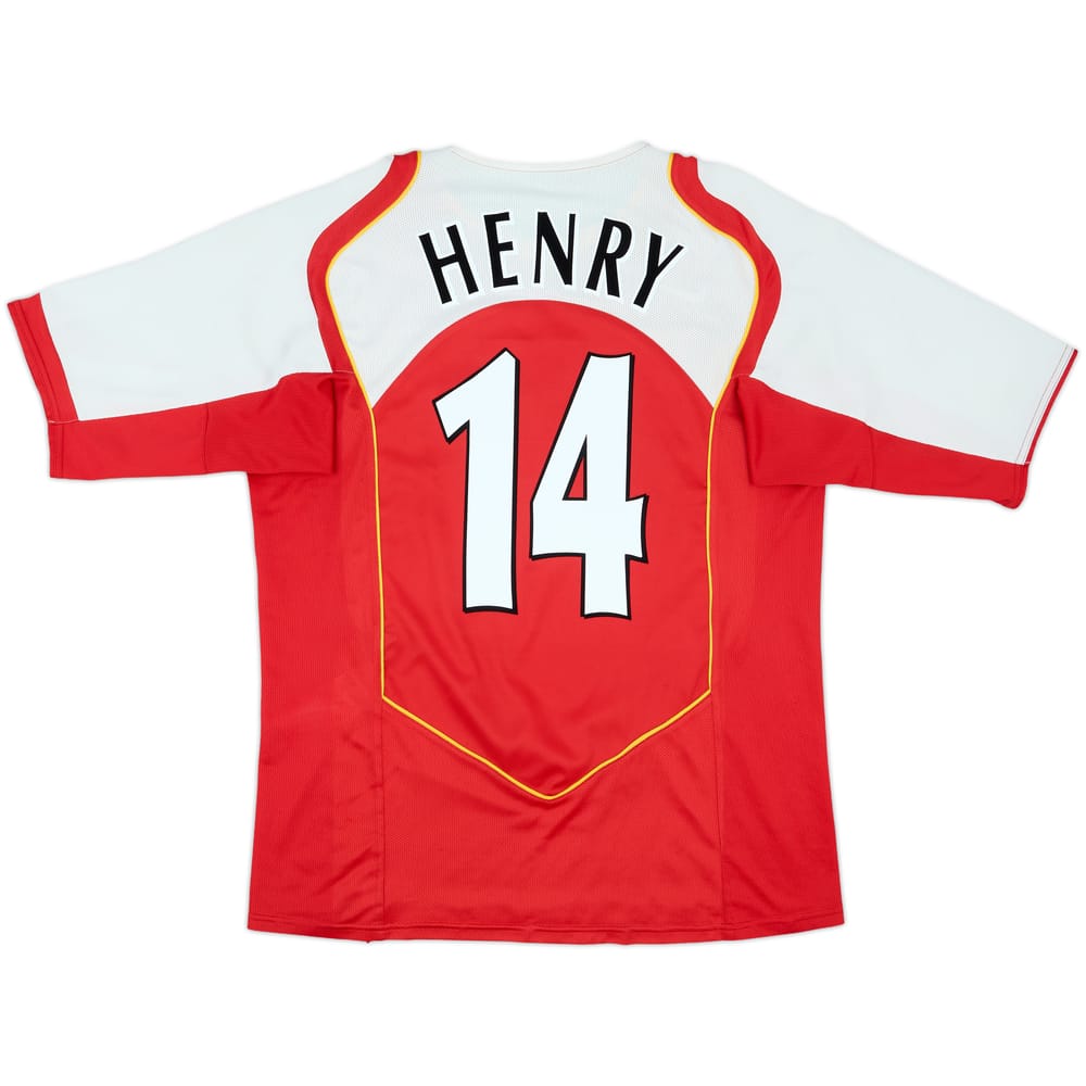 2004-05 Arsenal Home Shirt Henry #14 - 7/10 - (L)