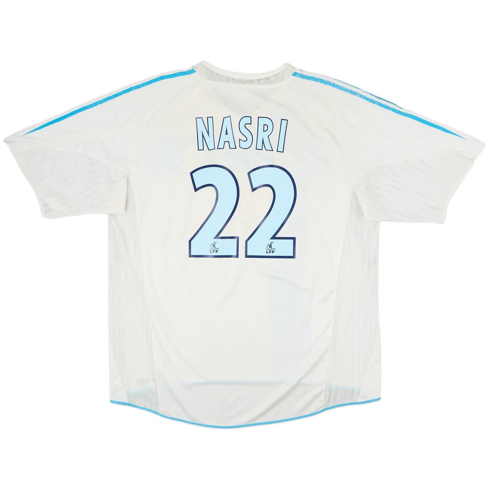 2004-05 Olympique Marseille Home Shirt Nasri #22 - 5/10 - (XL)