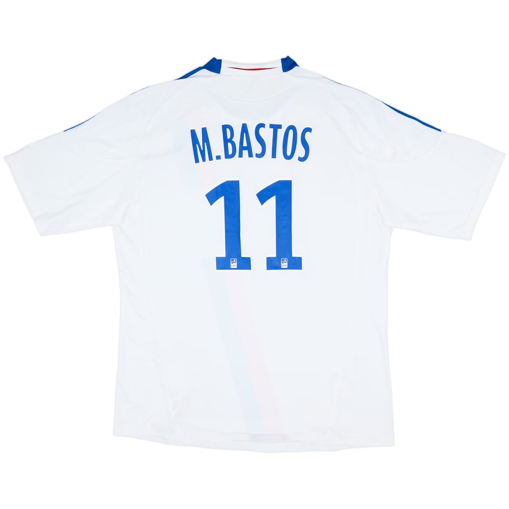 2010-11 Lyon Home Shirt M.Bastos #11 - 7/10 - (XL)