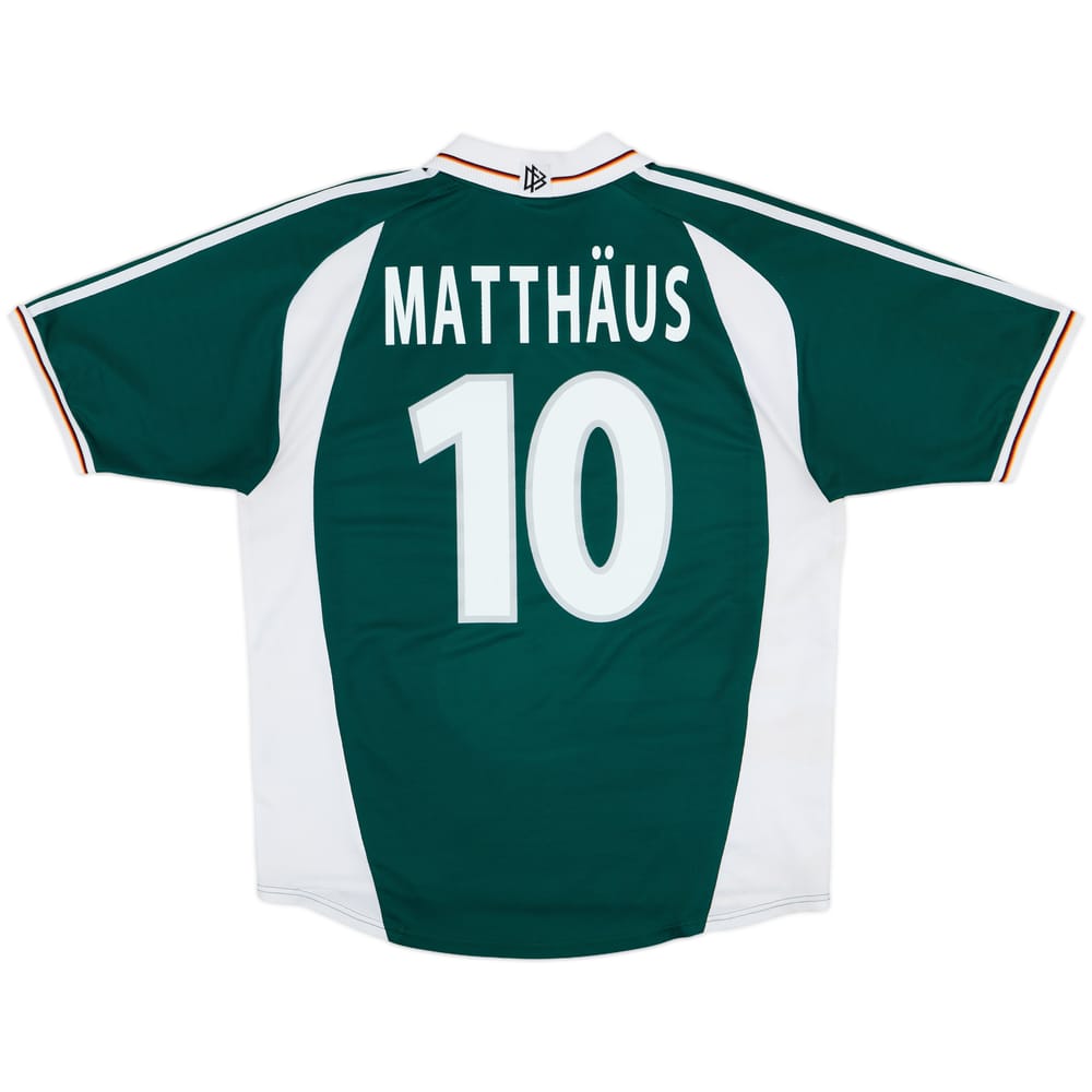2000-02 Germany Away Shirt Matthaus #10 - 9/10 - (L)