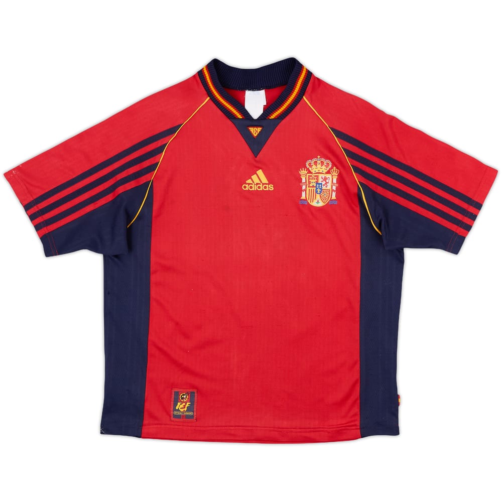 1998-99 Spain Home Shirt - 7/10 - (XL.Boys)