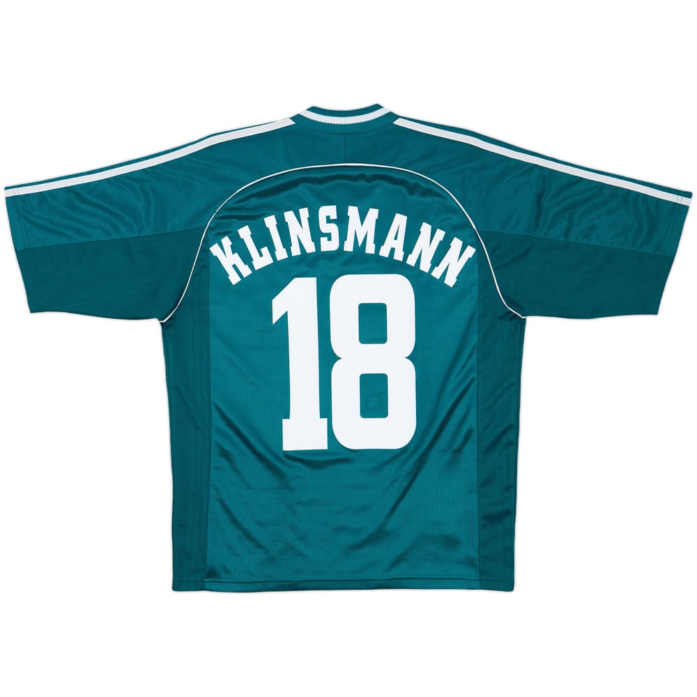 1998-00 Germany Away Shirt Klinsmann #18 - 8/10 - (S)