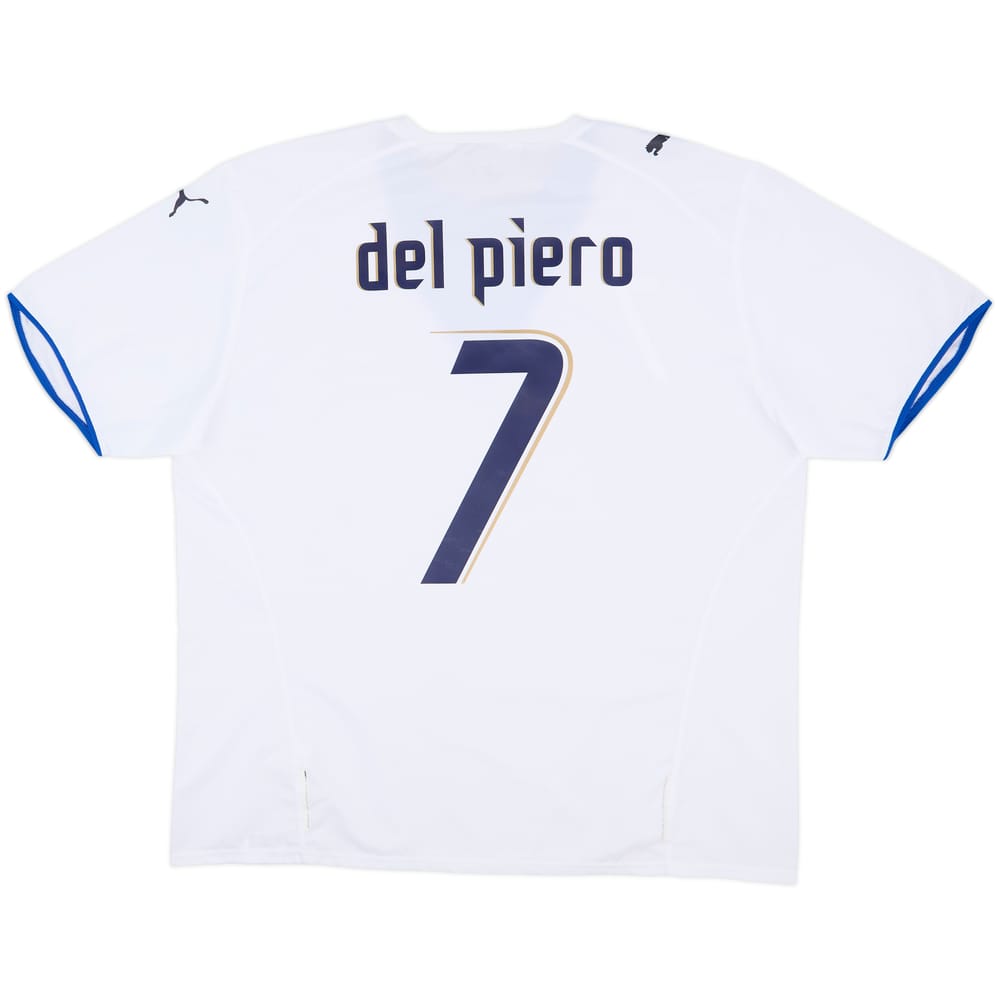 2006 Italy Away Shirt Del Piero #7 - 9/10 - (XXL)