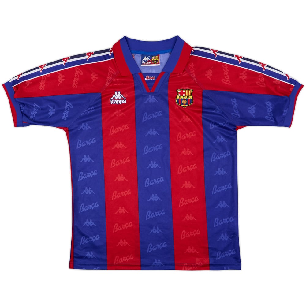 1995-97 Barcelona Home Shirt - 10/10 - (S)