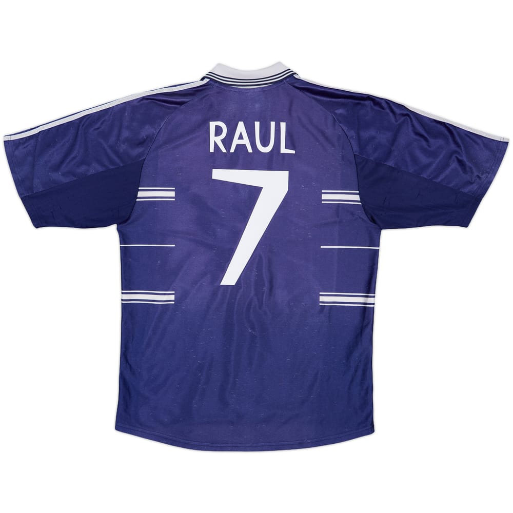 1998-99 Real Madrid Away Shirt Raul #7 - 6/10 - (L)
