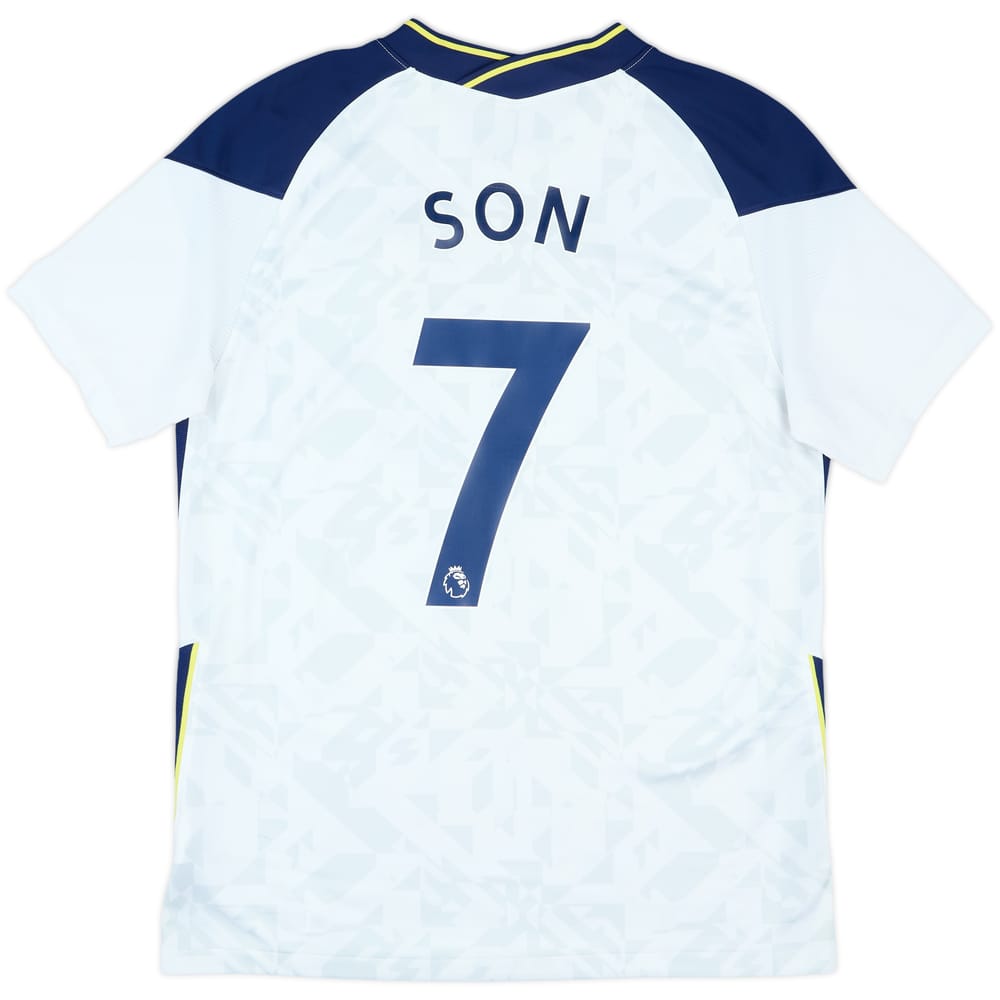 2020-21 Tottenham Home Shirt Son #7 - 9/10 - (L)