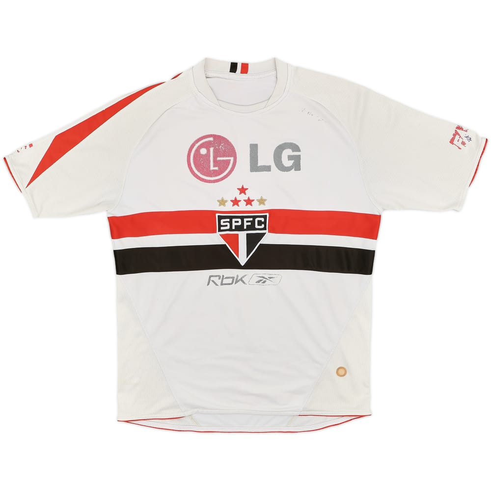 2006-07 Sao Paulo Home Shirt - 5/10 - (L)