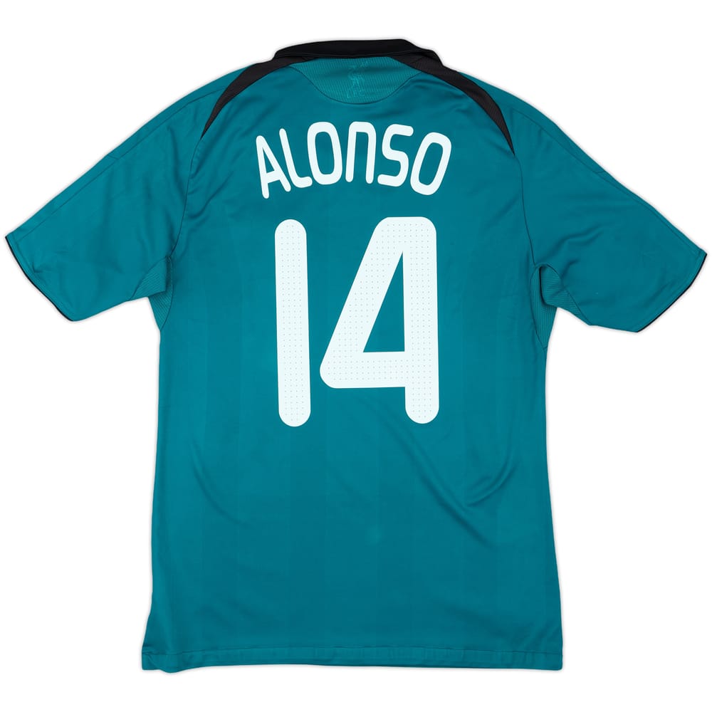 2008-09 Liverpool Third Shirt Alonso #14 - 8/10 - (M)