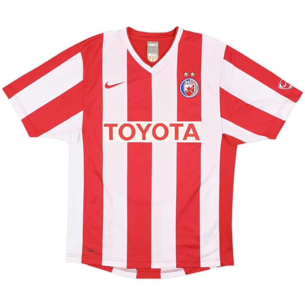 2007-09 Red Star Belgrade Home Shirt - 7/10 - (M)