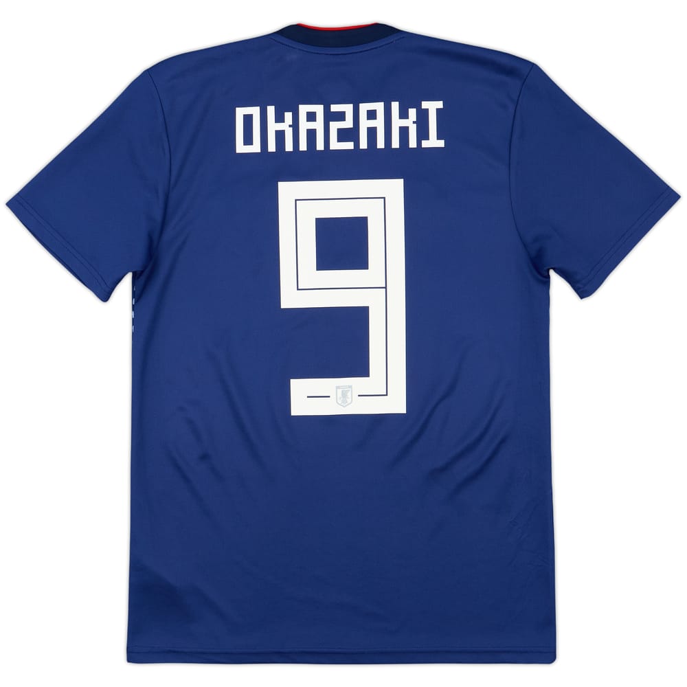 2018-19 Japan Home Shirt Okazaki #9 - 10/10 - (S)